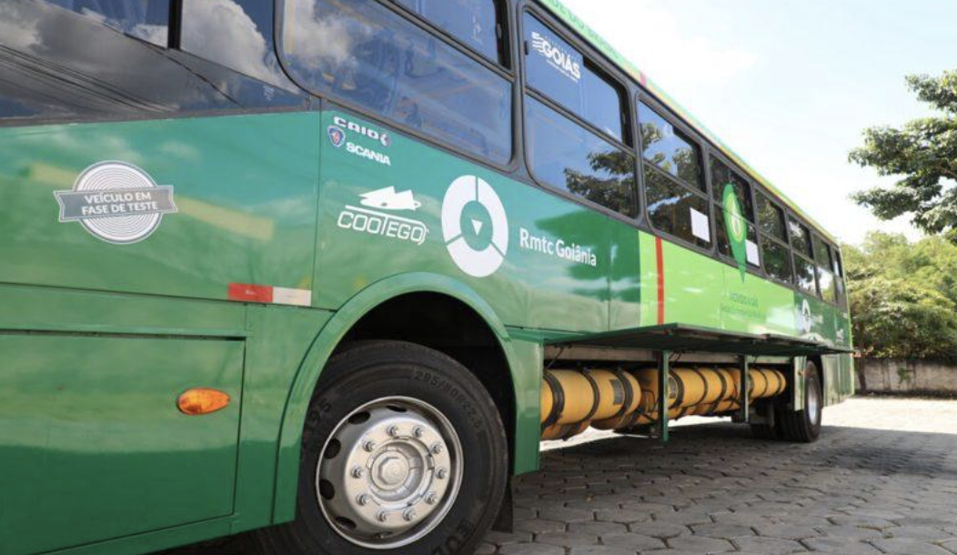 ÔNIBUS MOVIDO A BIOMETANO – GOIÂNIA (GO)